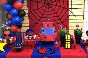 День рождение в стиле "Человек паук": Для праздника