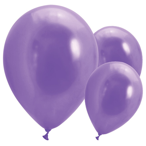 Воздушный шар: 30 см, фиолетовый