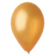 Воздушный шарик: 13 см, золотой