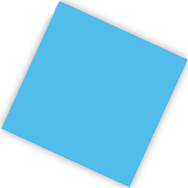 Бумажные салфетки, голубые, 25 см, 20 шт