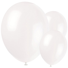 Воздушный шар: 13 см, белый
