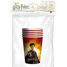 Набор бумажных стаканчиков "Гарри Поттер", 250 мл (6 шт)