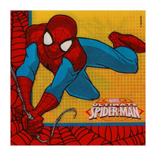 Набор салфеток "Человек-паук" (20 шт, 33х33 см)