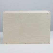 Ящик подарочный деревянный «Для тебя», 20 × 30 × 12 см