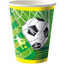 Набор бумажных стаканчиков "Футбол" (6 шт)