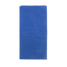 Скатерть однотонная для праздника (синяя,  137х183 см)