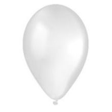 Воздушный шар (13 см) (белый)