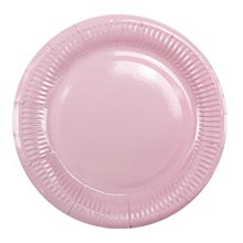 Бумажные тарелки "Нежно-розовое настроение" (6 шт, 18 см)
