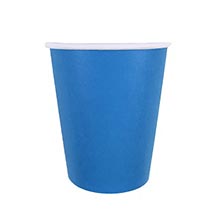 Бумажные стаканчики, голубой (6 шт, 250 мл)