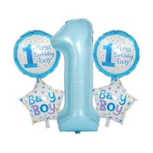 Набор шаров для создания букета "First birthday"