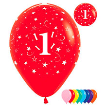 Набор воздушных шаров "Цифра 1" (25 шт)