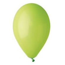 Воздушный шар: 25 см, светло - зеленый
