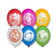 Набор воздушных шаров "Барбоскины", 10 шт, цвет микс (30 см)