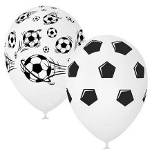Набор воздушных шаров "Футбол", 5 шт (30 см)